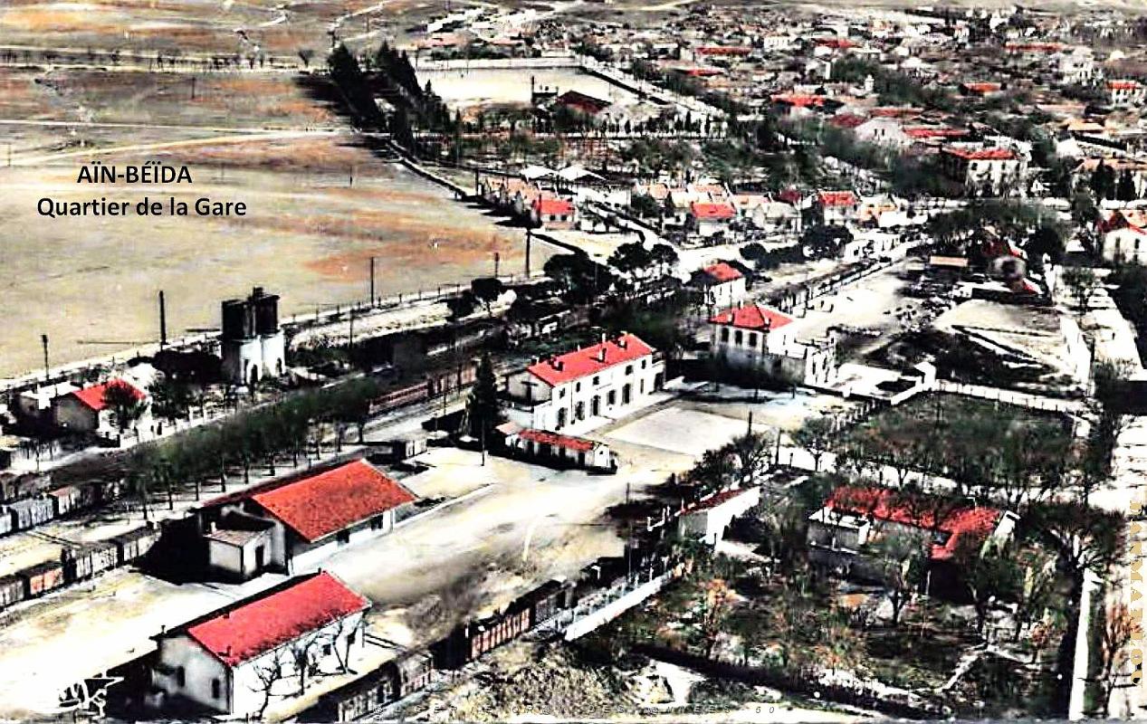 Ain-Beida - Vue aerienne quartier de la Gare.jpg